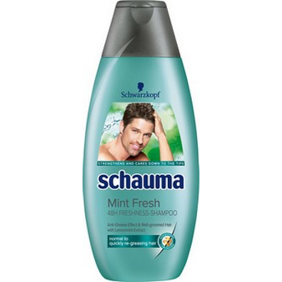 Schauma Freshness mint hair shampoo for men 400 ml