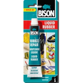 Bison Liquid Rubber liquid rubber 50 ml blister, transparent paste for repair, protection and impregnation of thousands of different objects