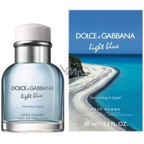 Dolce & Gabbana Light Blue Swimming in Lipari eau de toilette for men 40 ml