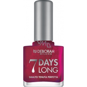 Deborah Milano 7 Days Long Nail Enamel nail polish 872 Pearly Purple 11 ml
