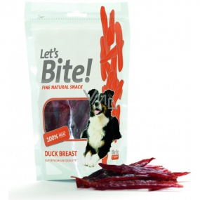 Brit Lets Bite Duck fillets supplementary food for dogs 80 g