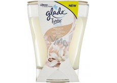 Glade by Brise Něžný dotyk vanilky vonná velká svíčka ve skle 224 g