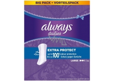 Always Dailies Extra Protect Large with a delicate scent of an intimate panty liner 52 pieces