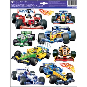 Wall stickers Racing cars formula 33 x 29 cm