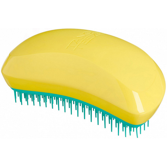 Tangle Teezer Salon Elite Neon Brights Professional Hair Brush Yellow-Green - Yellow-Green Neon