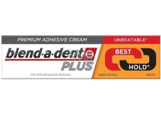 Blend-a-dent Plus Dual Power fixation cream for dental prosthesis 40 g