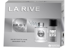 La Rive Brave Eau De Toilette Spray 100 ml + deodorant spray 150 ml, gift set