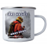 Bohemia Gifts Tin with print for firefighters 8 cm