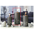 Lima Starlight candle gray/silver cylinder 70 x 150 mm 1 piece