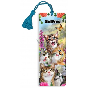 Prime3D bookmark - Cat Selfie 5.7 x 15.3 cm