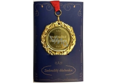 Albi Envelope Card Greeting Card Medal - Pensioner W