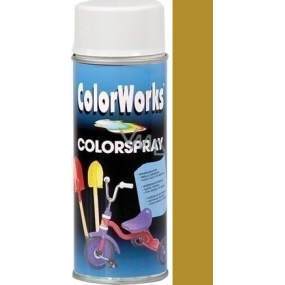 Color Works Colorspray 918518C gold acrylic lacquer 400 ml