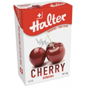 Halter Cherry - Sweet cherry without sugar, with natural sweetener Isomalt, suitable for diabetics 40 g