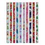Ditipo Gift wrapping paper 70 x 200 cm Christmas Disney Cars dark blue