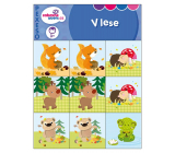 Ditipo Pexeso for the little ones In the forest for children 3+, 10 pairs of pictures