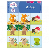 Ditipo Pexeso for the little ones In the forest for children 3+, 10 pairs of pictures