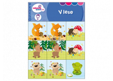 Ditipo Pexeso for the little ones In the forest for children 3+, 10 pairs of pictures