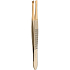 Donegal Tweezers oblique Gold 9 cm 1 piece 9723