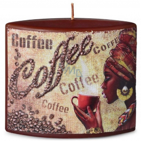 Candles Coffee Coffee scented candle ellipse 110 x 40 x 110 mm