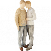 Arora Design Devoted Father and Son/Male Couple Resin Figure 27 cm