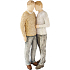 Arora Design Devoted Father and Son/Male Couple Resin Figure 27 cm
