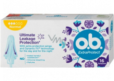 o.b. ExtraProtect Normal Tampons 16 pieces