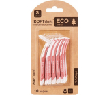 Soft Dent Eco interdental toothbrush curved S 0,5 mm 10 pieces