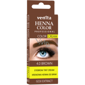 Venita Henna Color cream eyebrow colour 4.0 Brown 30 g