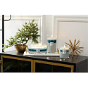 WoodWick Trilogy Icy Woodland - Ice Forest scented candle with wooden wick and lid glass large 609 g