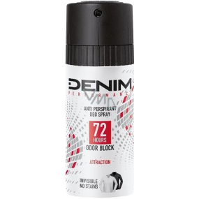 Denim Attraction antiperspirant deodorant spray for men 150 ml