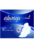 Always Infinity Night sanitary napkins with wings 10 pcs