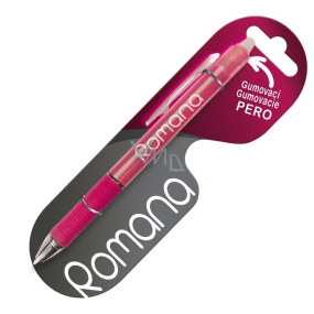 Nekupto Rubber pen with the name Romana
