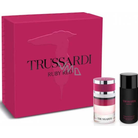 Trussardi Ruby Red eau de parfum 60 ml + body lotion 125 ml, gift set for women