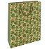 Nekupto Gift kraft bag 37 x 28 x 10 cm Four-leaf clovers