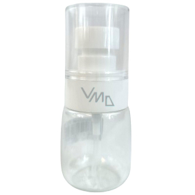 Sprayer 813 plastic bottle refillable transparent 1 piece