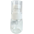 Spray plastic refillable transparent bottle 1 piece