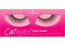 Essence Cateyes! artificial eyelashes 01 Catwalk 2 pieces, 1 pair