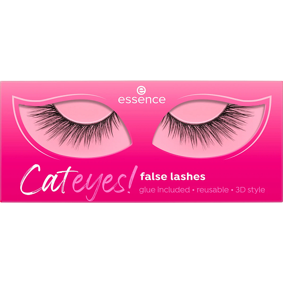 Essence Cateyes! false eyelashes 01 Catwalk 2 pieces, 1 pair