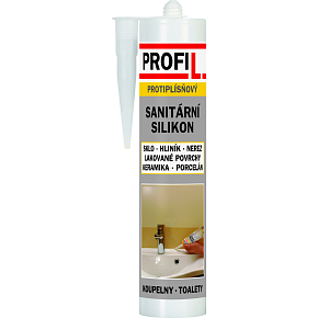 Profil sanitary silicone, white, 310 ml