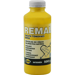 REMAL tinting color, 0610 yellow banana, 500 g