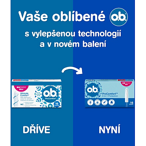 o.b. ProComfort Mini Tampons 16 pieces