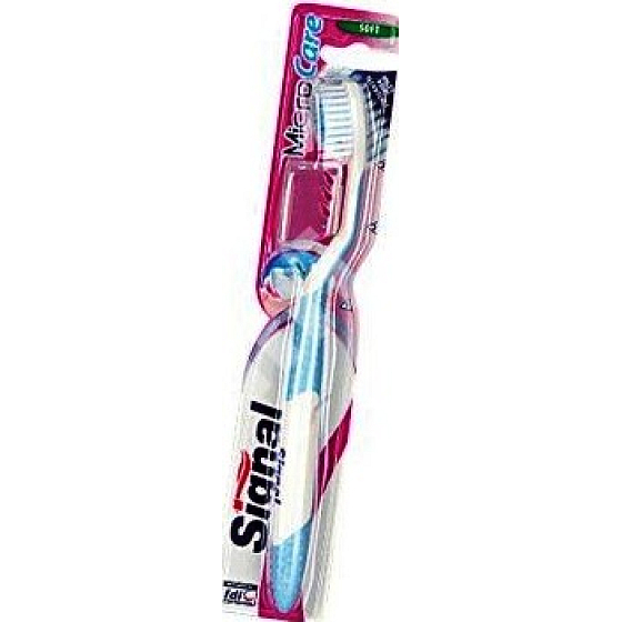 Signal Microcare soft toothbrush