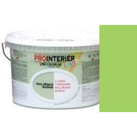Colorlak Interior Color V2005 0500 Green tinted interior paint 7 + 1 kg