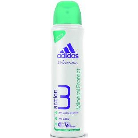 Adidas Action 3 Sensitive antiperspirant deodorant spray for women 150 ml