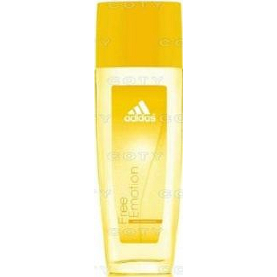 Adidas Free Emotion perfumed deodorant glass for women 75 ml