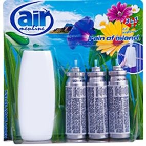 Air Menline Rain of Island Happy Air freshener spray + refill 3 x 15 ml