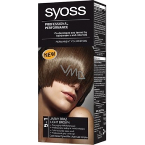 Syoss Professional Hair Color 5 - 1 Light Brown