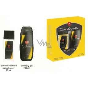 Tonino Lamborghini Esplosivo perfumed deodorant glass for men 75 ml + shower gel, cosmetic set