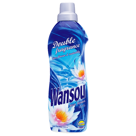 Wansou Double Fragrance Aqua Flowers fabric softener concentrated 2 l = 8 l