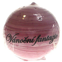 Lima Wellness Christmas fancy aroma candle balls diameter 60 mm